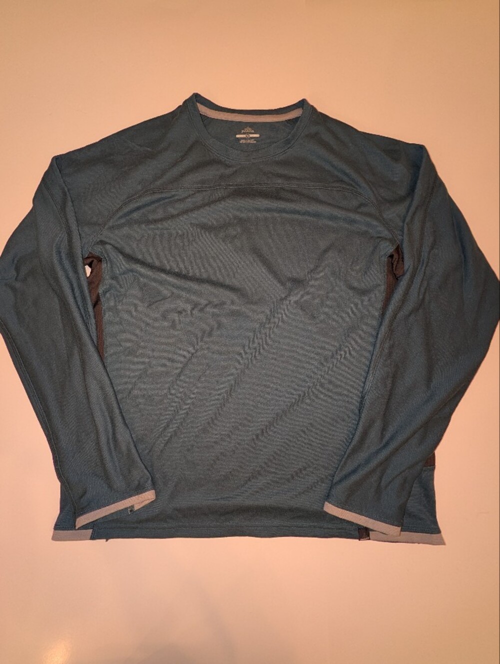 Prana Breathe Long Sleeve Performance Shirt, Size XL